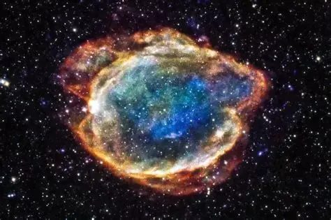 Explosion d une supernova